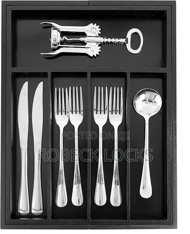 Adjustable Bamboo Silverware Drawer Insert