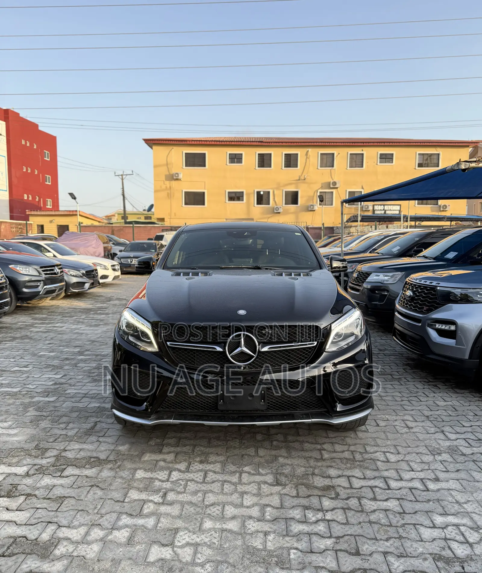 Mercedes-Benz GLE-Class 2016 Black