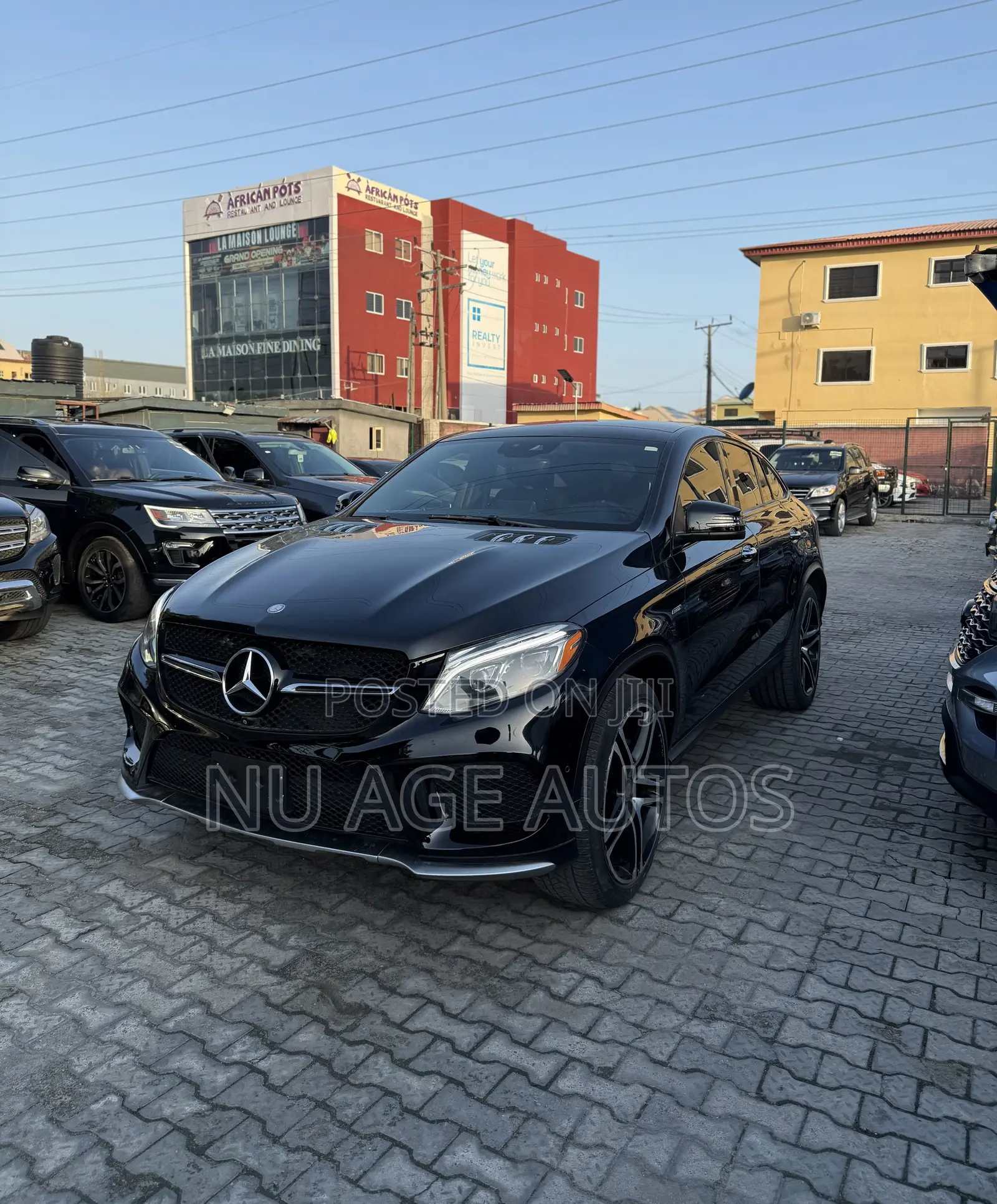 Mercedes-Benz GLE-Class 2016 Black