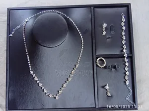 4 Piece Silver Plated Set Jewelry