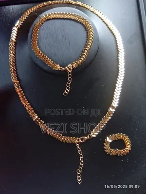Women's 3 Piece Gold Plated Jewelry Set