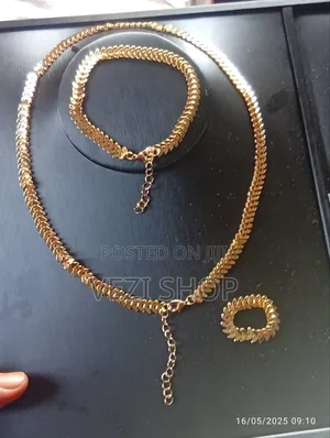 Women's 3 Piece Gold Plated Jewelry Set