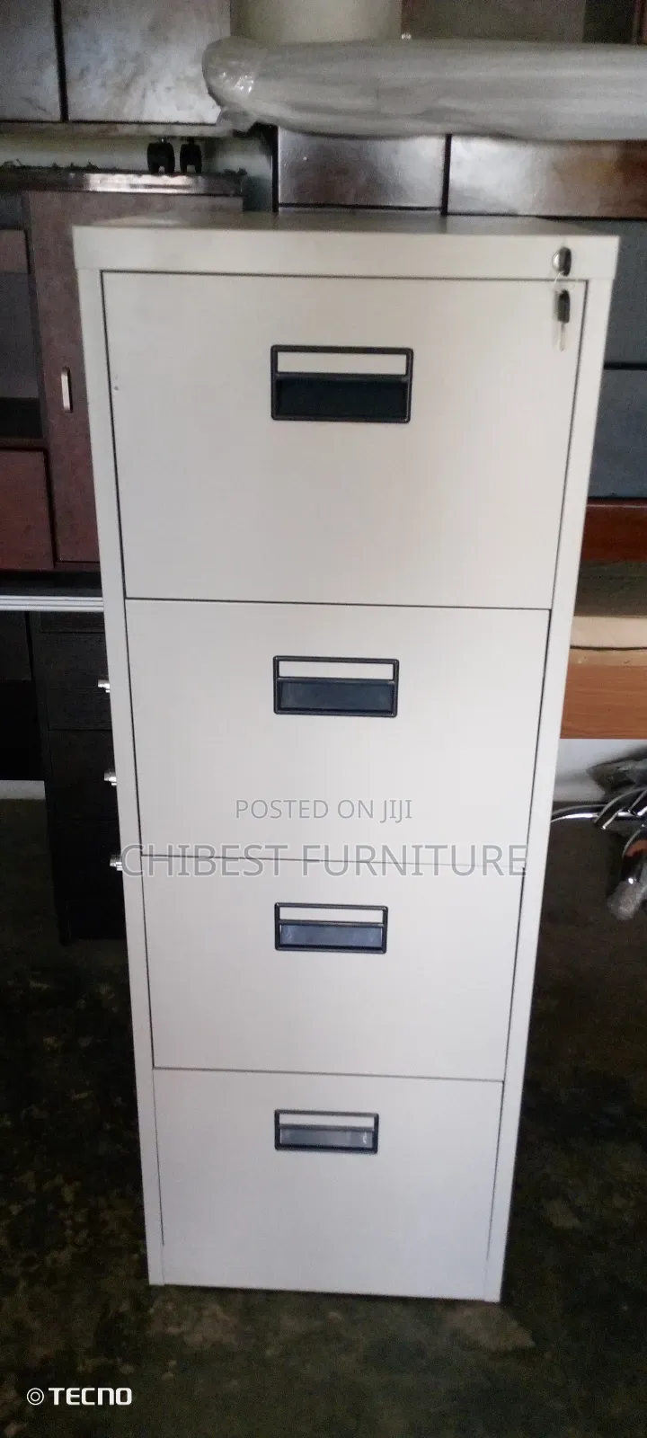 Four Drawer File Cabinet