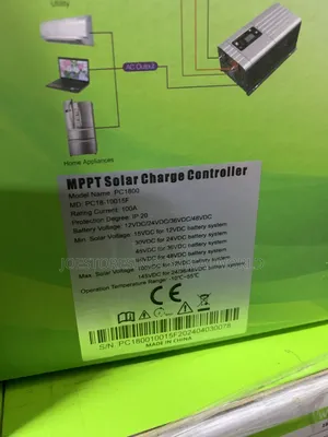 Must Solar MPPT Charger Controller 100a 48v