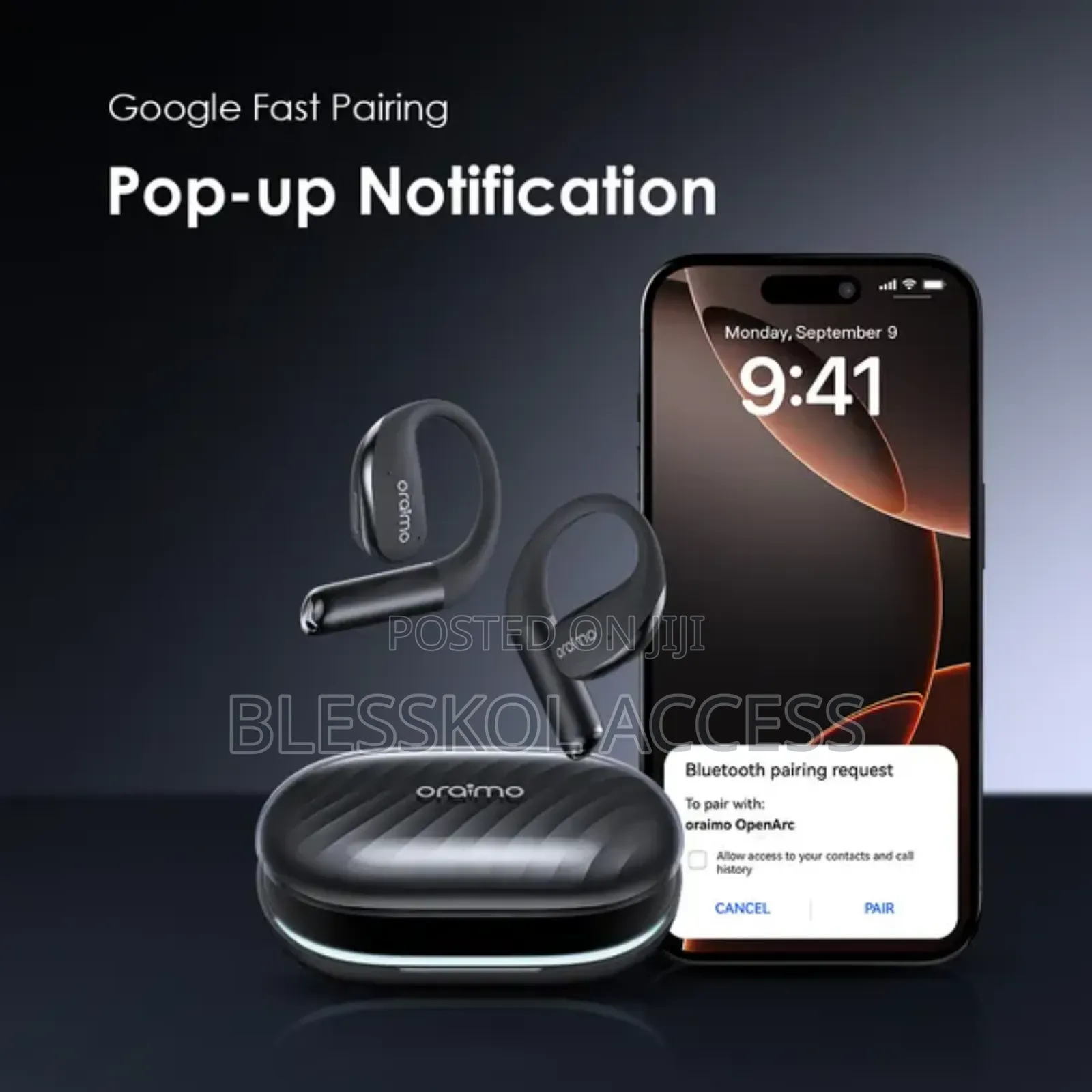 Oraimo Openarc Open-Ear Wireless Earphones