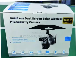 Ubox Dual Panel 4g Solar Camera