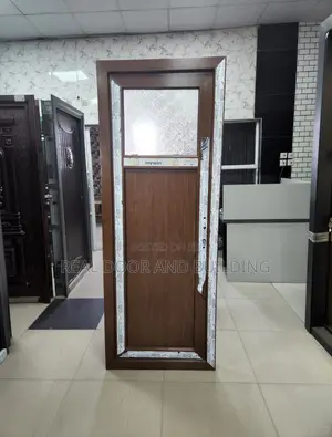 Imported Brown Turkey P.V.C With Glass Door.