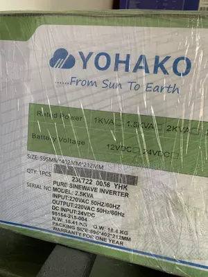 Yohako Solar Inverter 2.5kva 24v