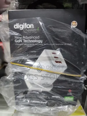Digifon Cheetah 4 65w Gan Charger