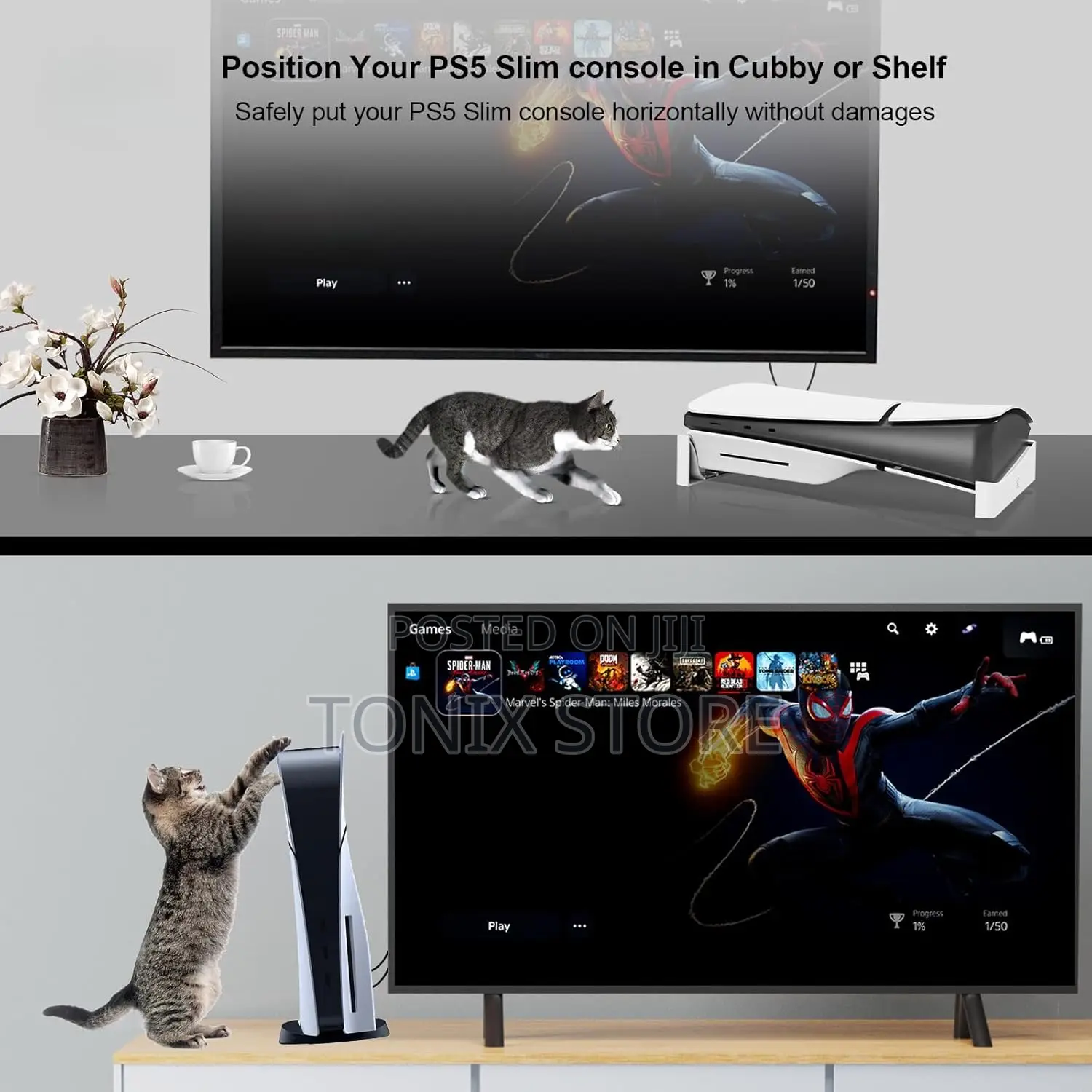Horizontal Stand for Ps5 Slim