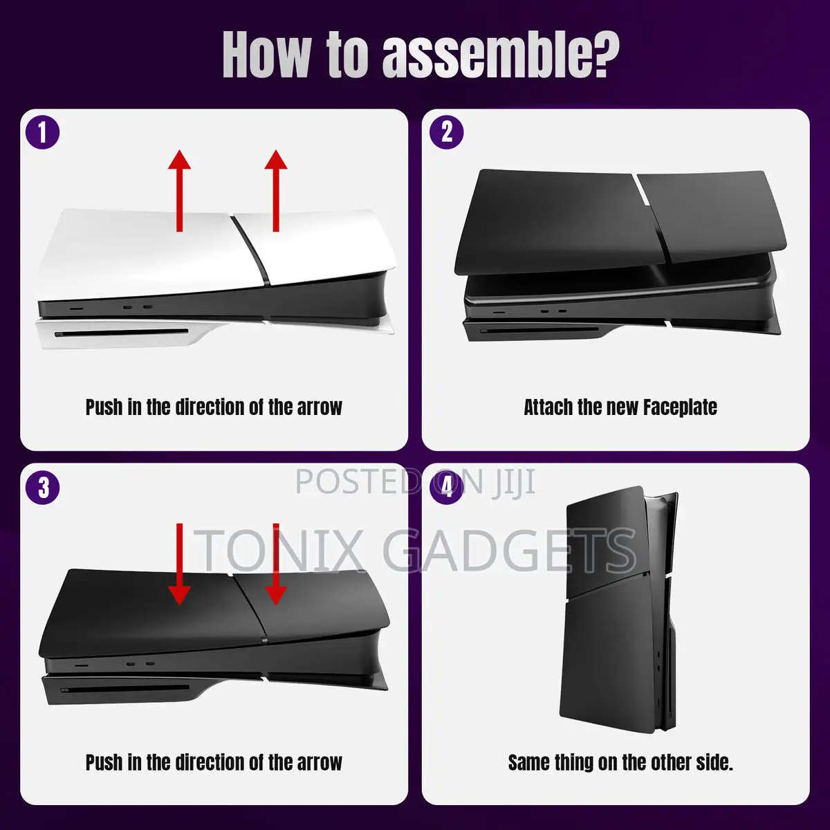 Protective Silicone Skin Cover for Ps5 Slim Console