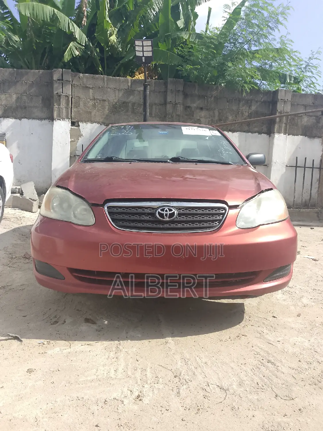 Toyota Corolla 2004 Red