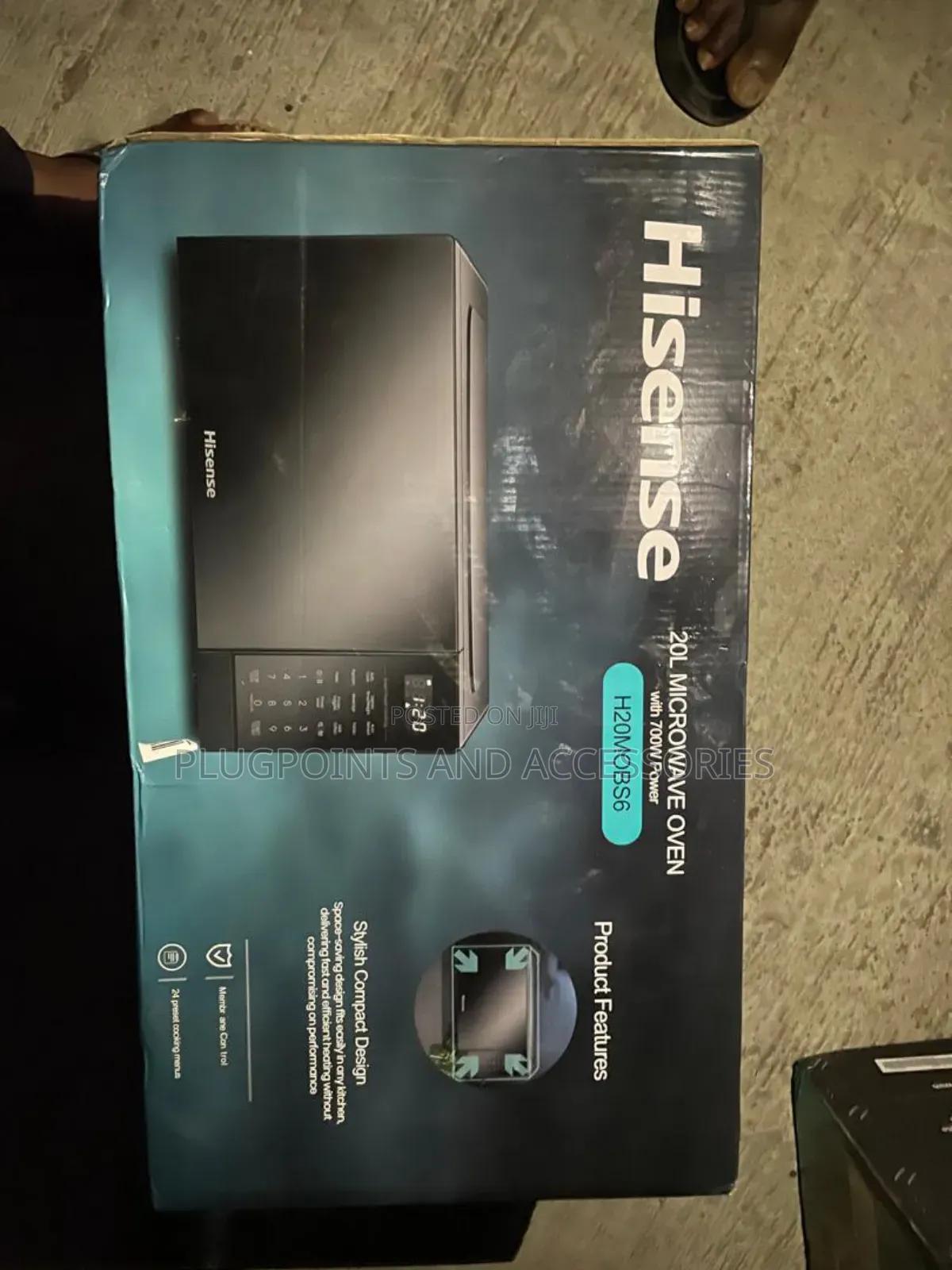 Hisense Digital Microwave H20m0bs6 20liters