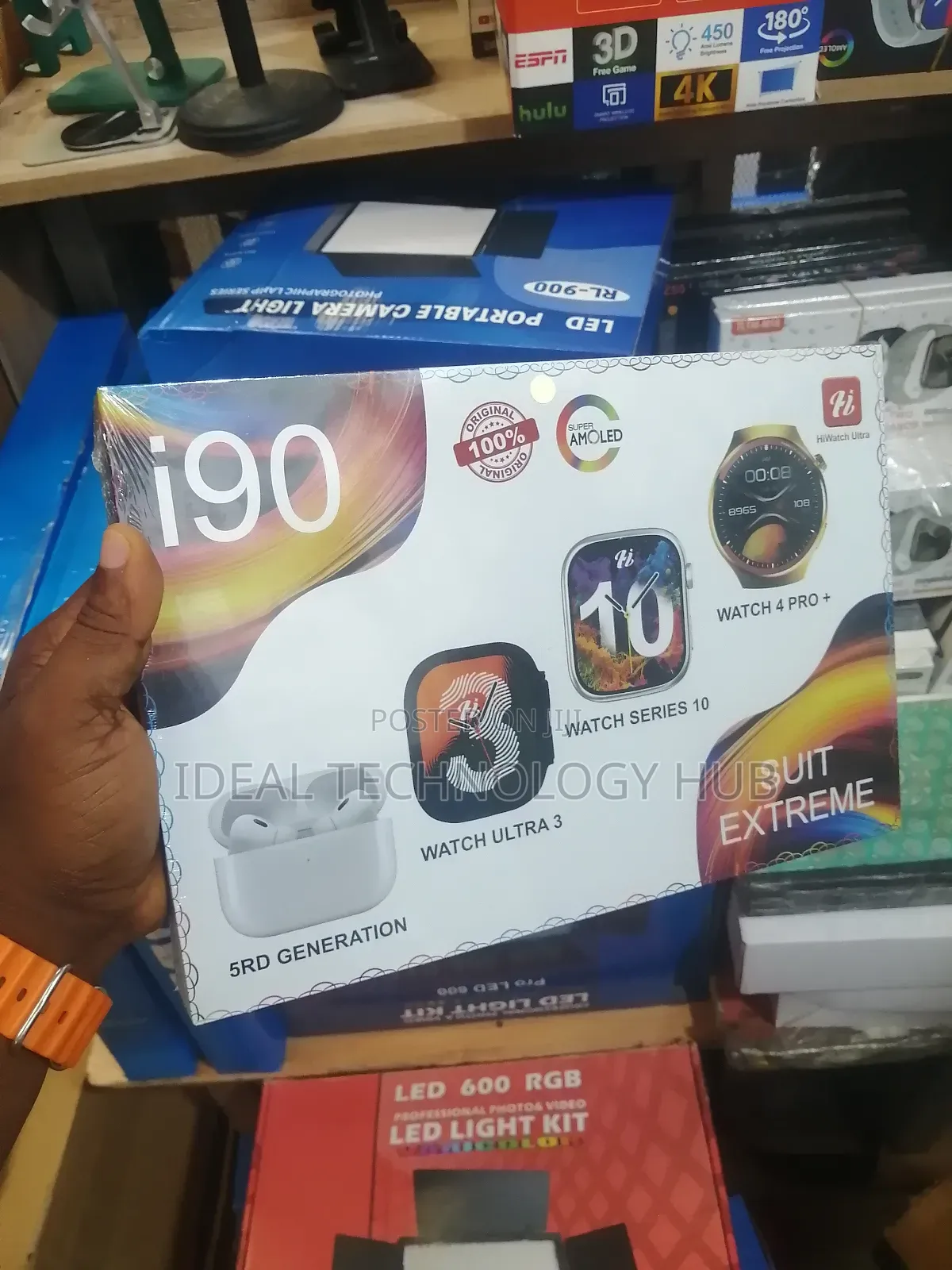 I90 Suit Extreme Smartwatch
