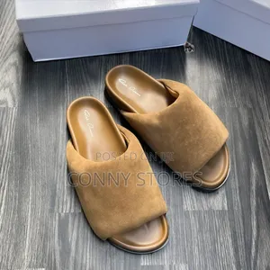 Rick Owen Suede Black X Browned Men Pam