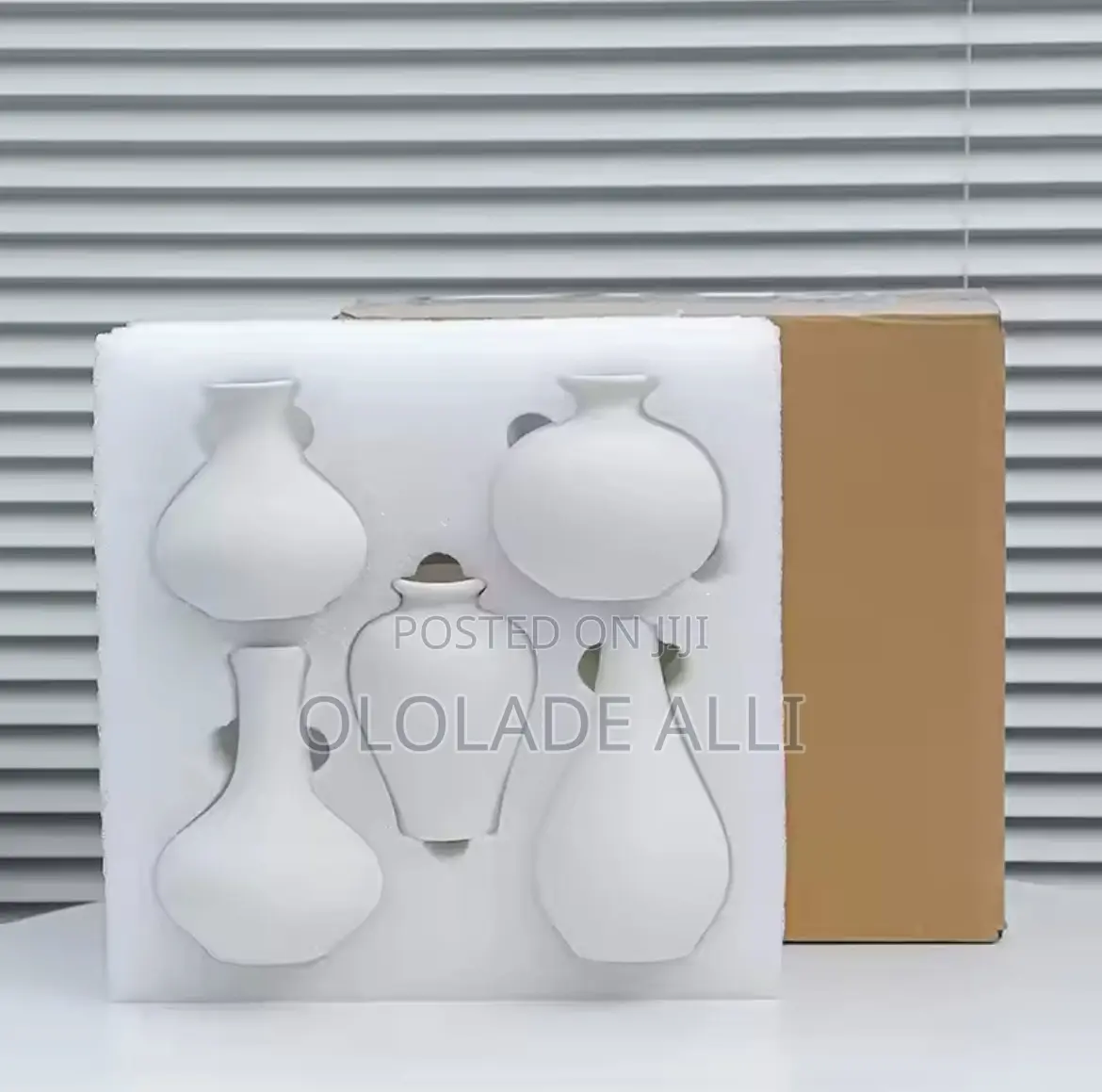5-Piece Set Simple Ceramic Vase