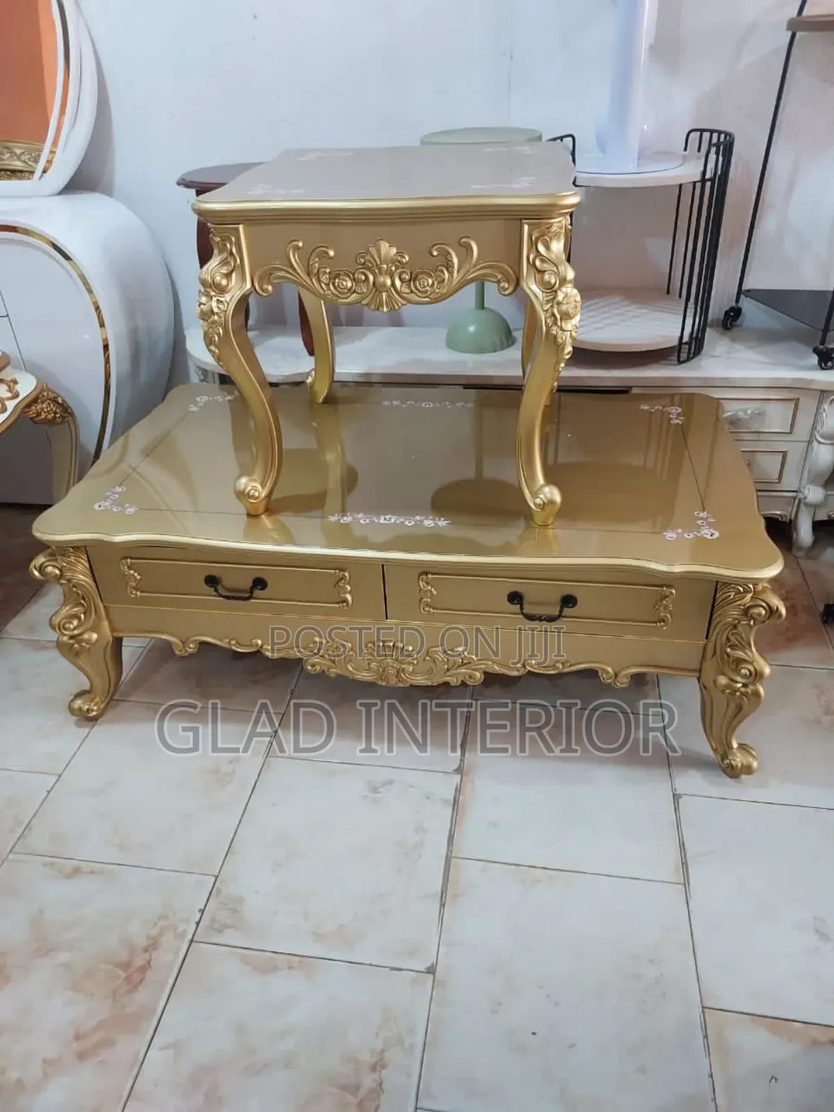 Center Table and Side Stool