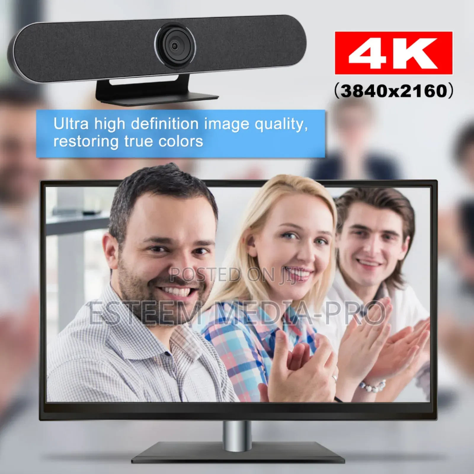 Fomako Va1000 Video Bar Ai-Powered Tracking, All-in-One