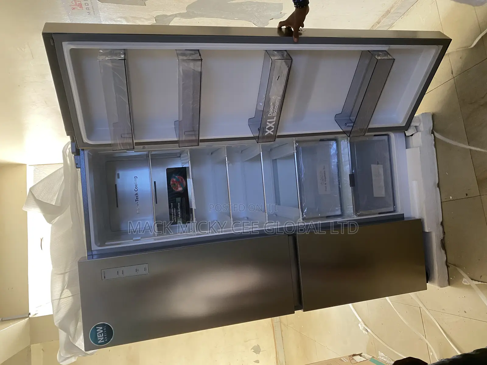 Hisense Side by Side Refrigerator 634l (87ws-Rc)