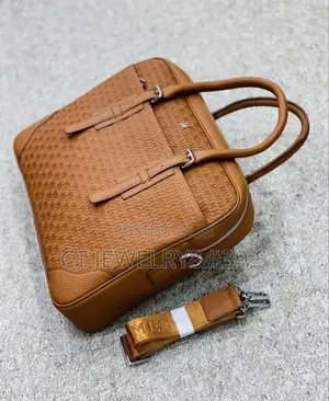 Nice Classic Genuine Leather Laptop Bag (Hermes) High Grade