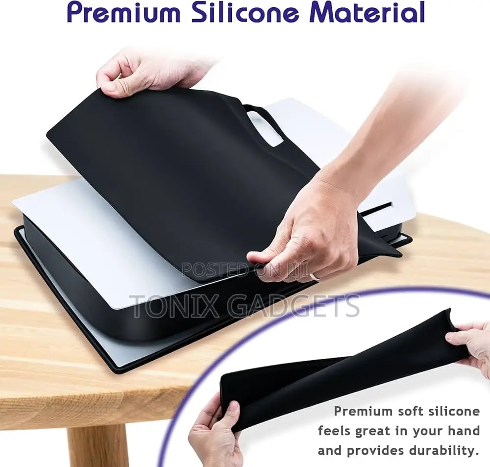 Protective Silicone Cover for Ps5 Console( Fat) Uhd Edition