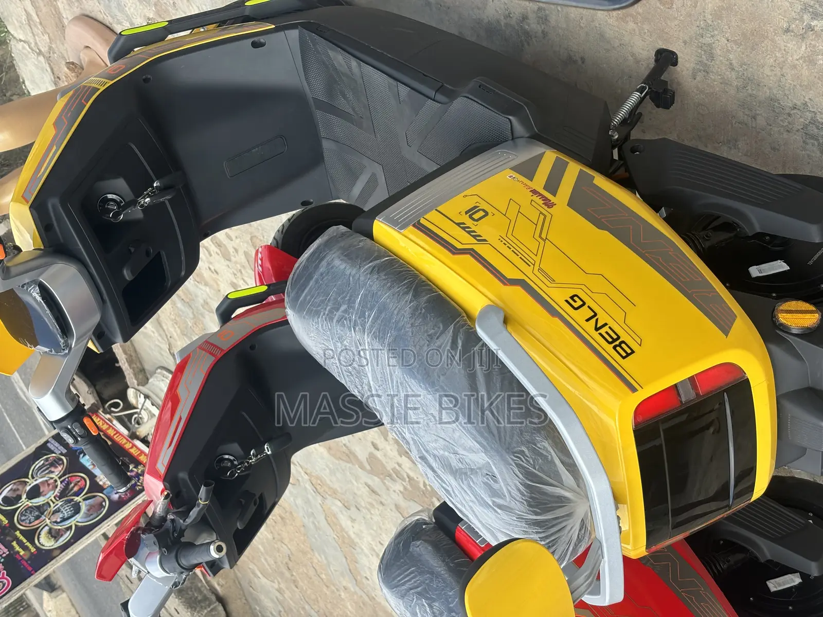 New Motorcycle 2025 Yellow