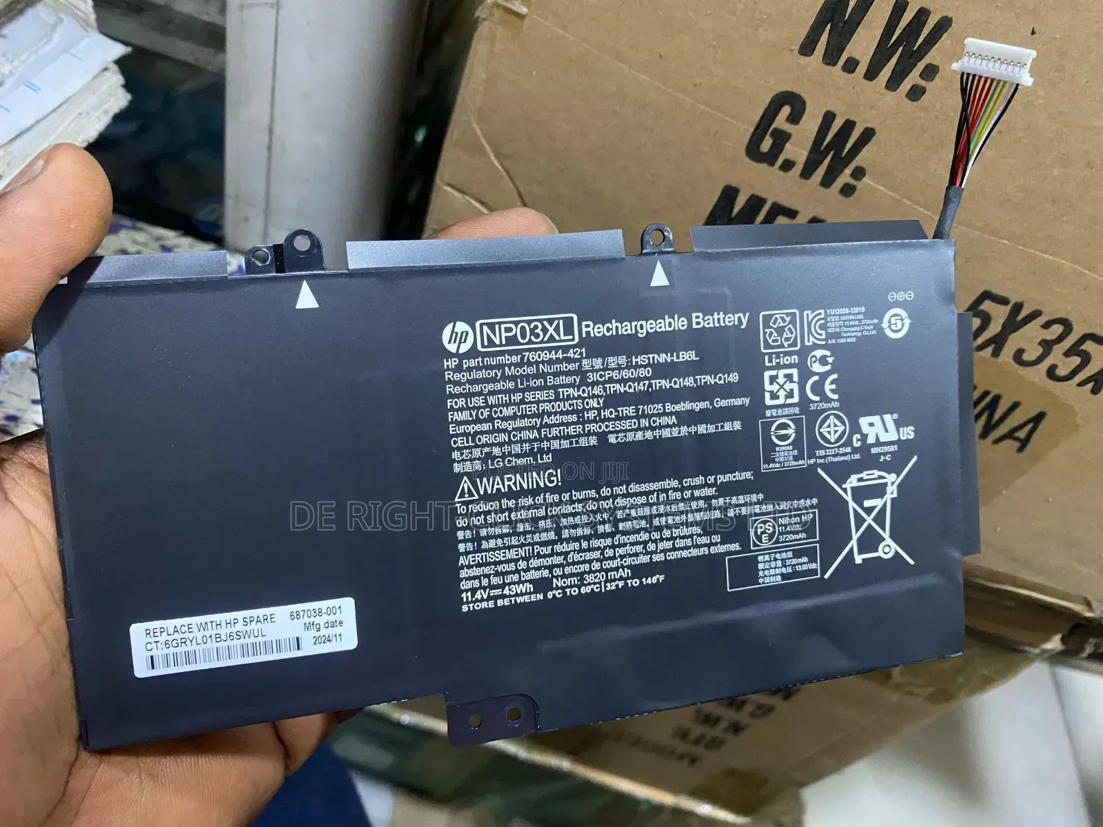 Hp Pavilion X360 13 Np03xl Laptop Battery