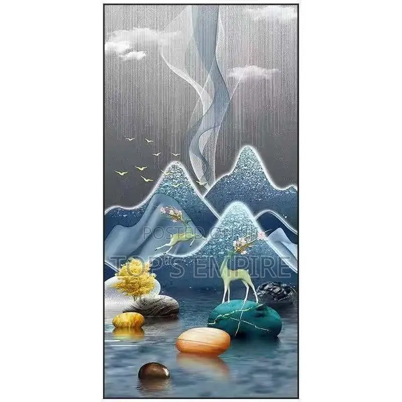 Led Crystal Porcelain Wall Lamp – Remote Switch