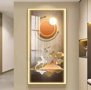 Led Crystal Porcelain Wall Lamp – Remote Switch