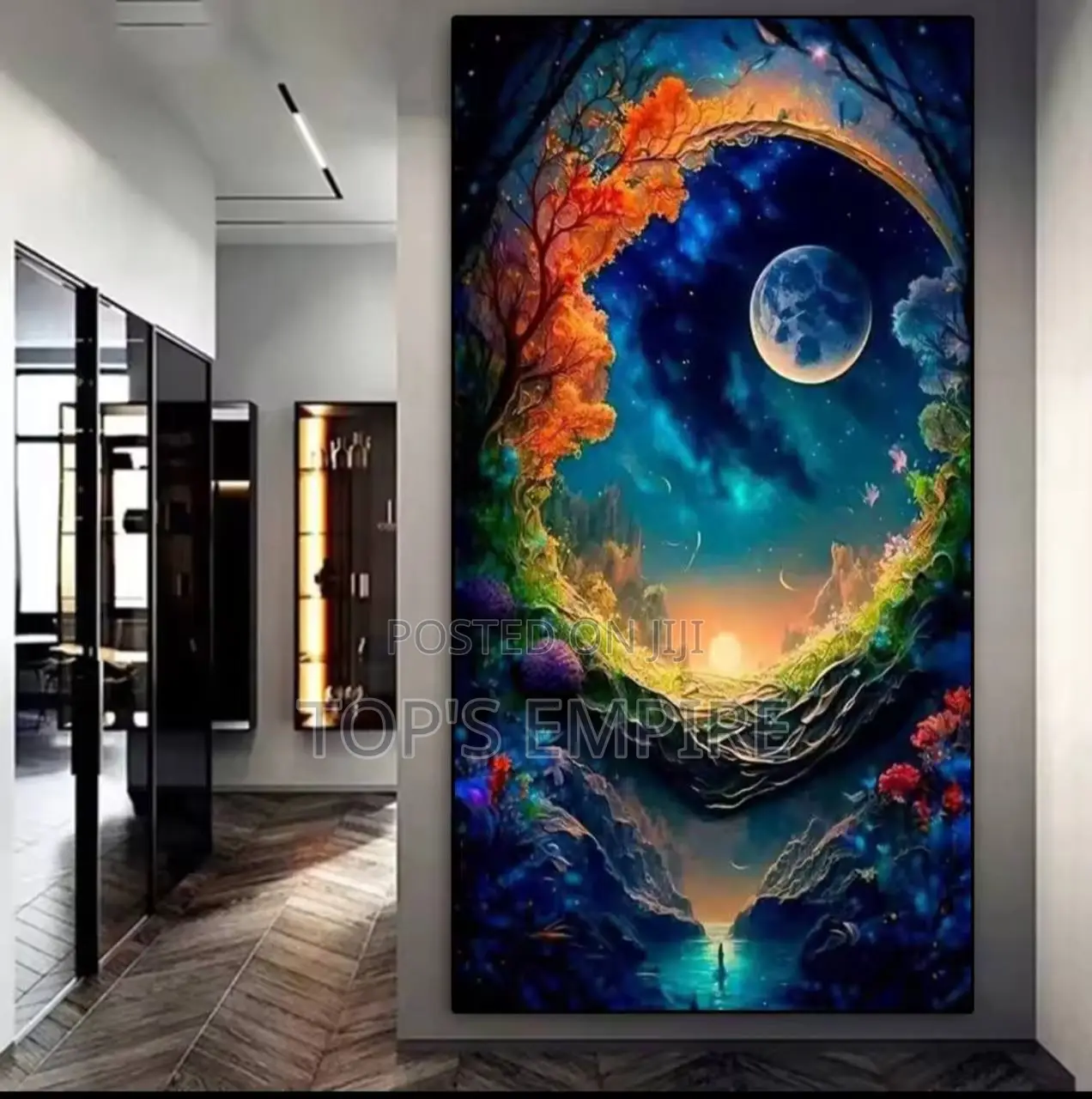 Led Crystal Porcelain Wall Lamp – Remote Switch
