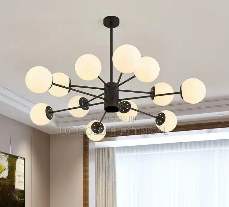 Modern Glass Led Chandelier Lighting Ceiling Chandeliers