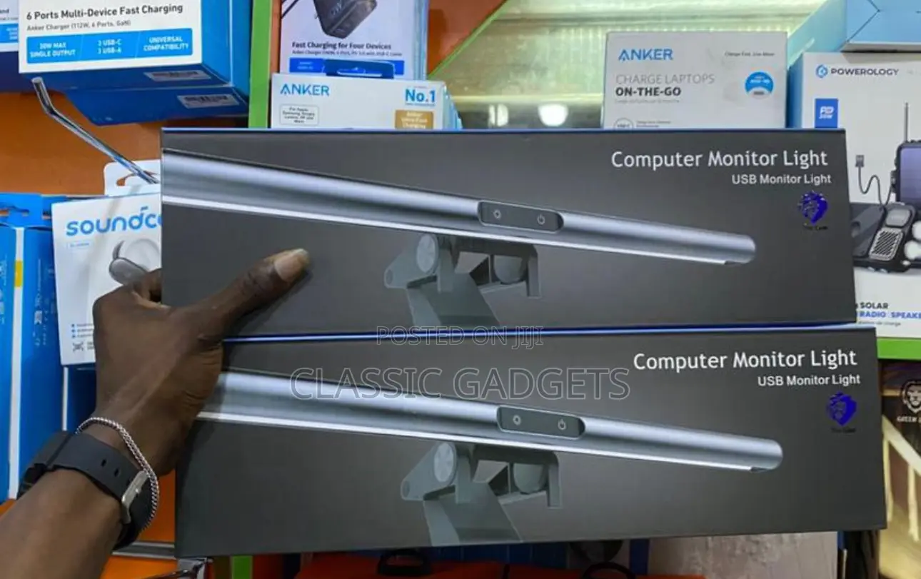 Monitor Light Bar With 1080p Webcam 40cm Touch Screen Bar