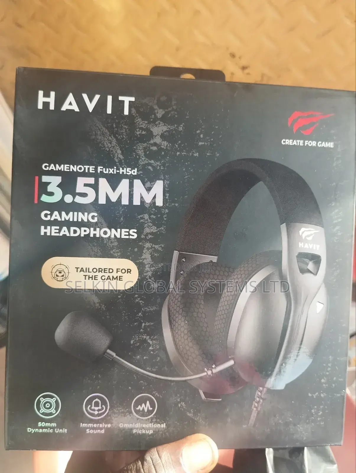 Havit 3.5mm Wired Gaming Headset With Microphone