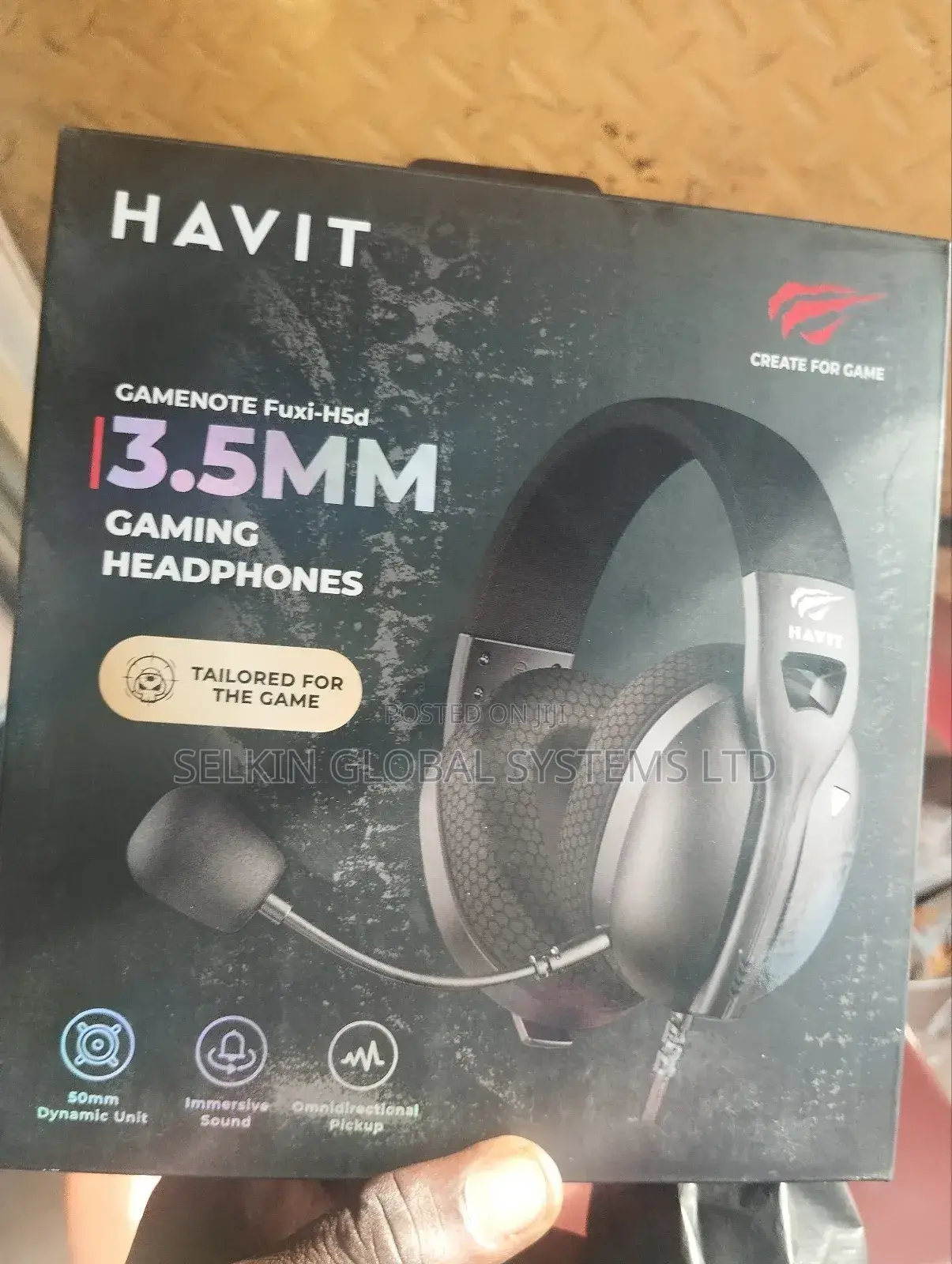 Havit 3.5mm Wired Gaming Headset With Microphone