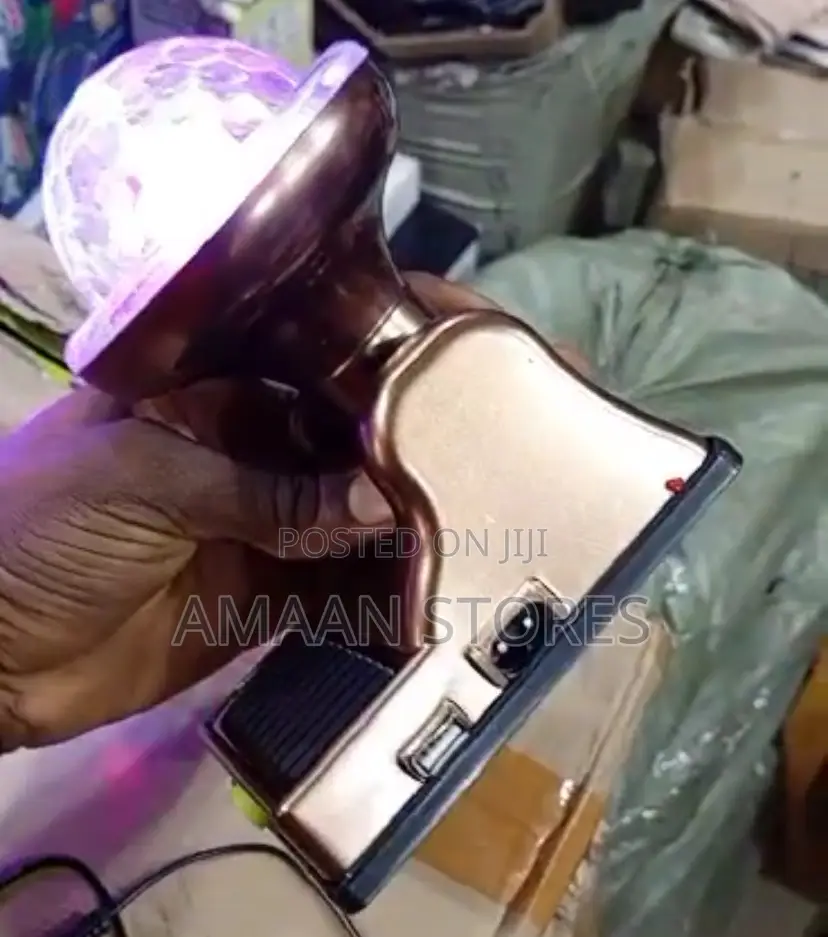 Multifunctional Solar Rotation Light With in-Built Powerbank