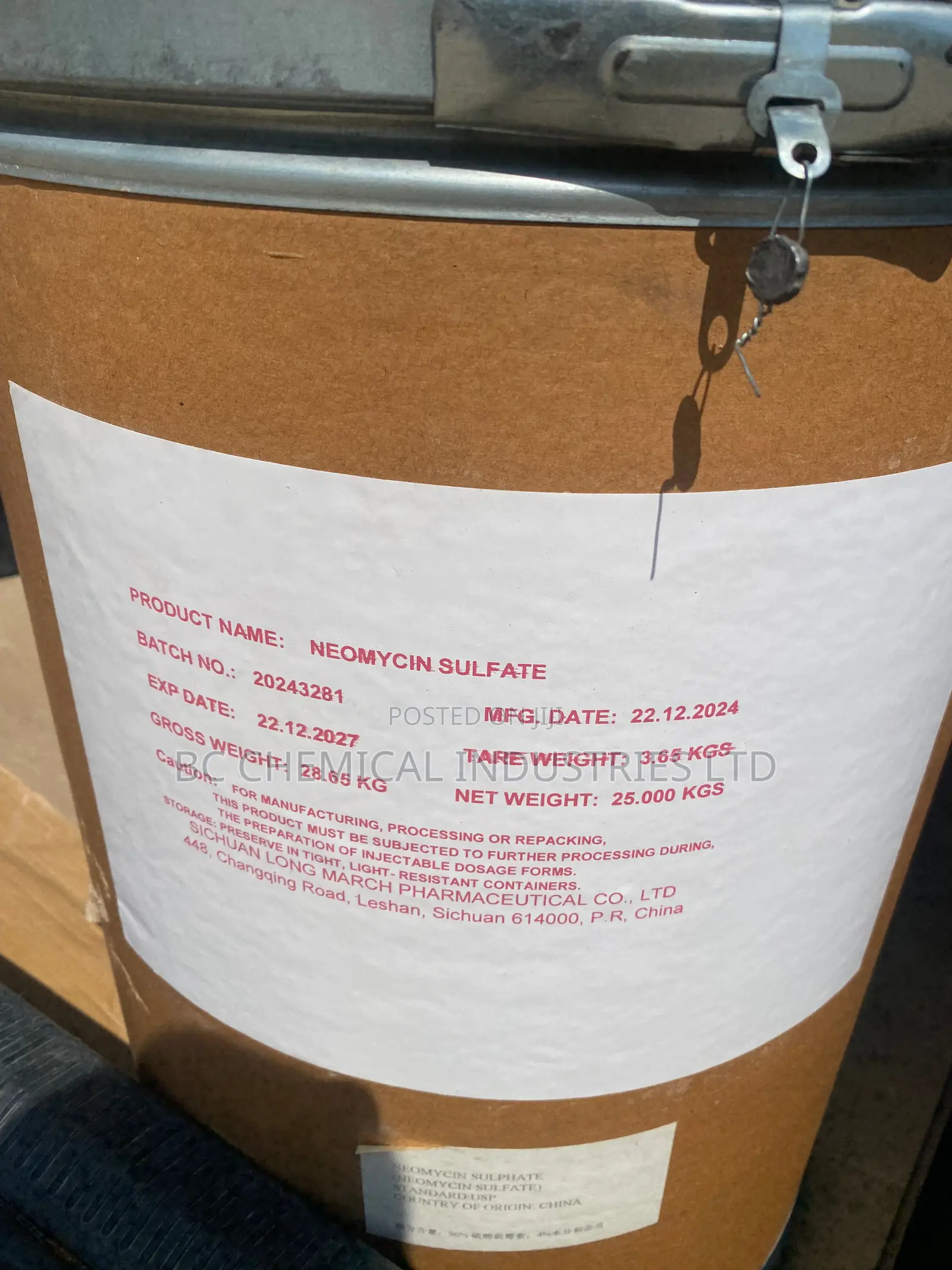 Neomycin Sulphate