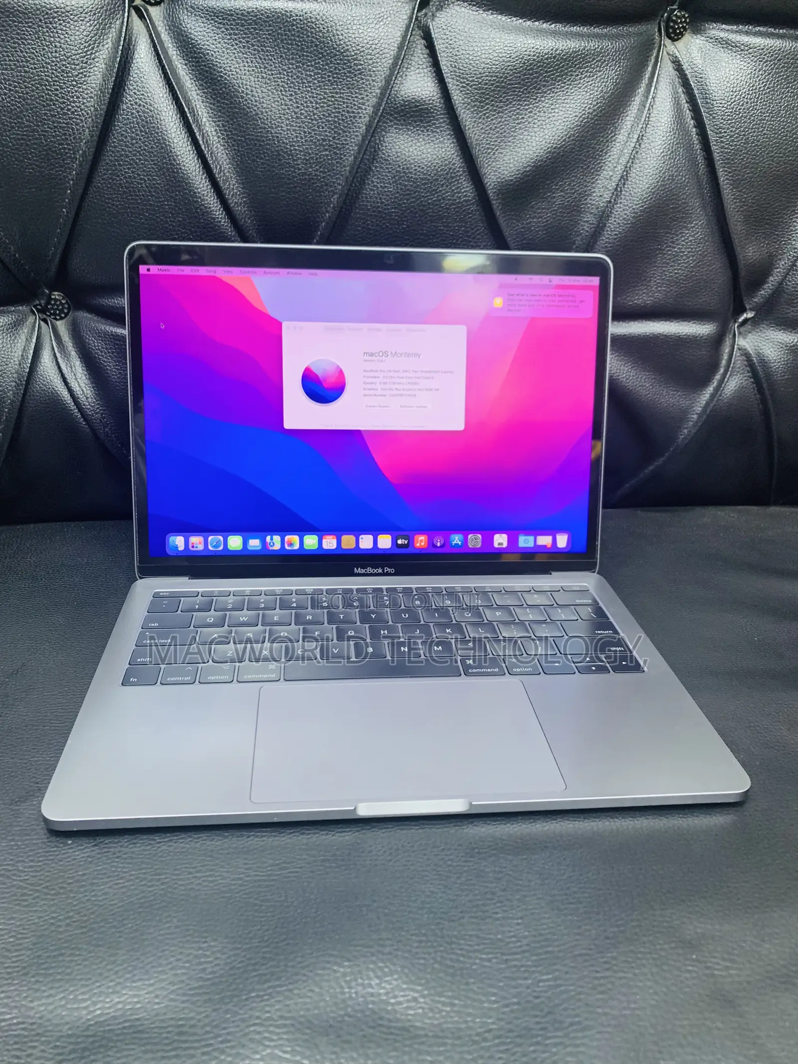 Laptop Apple MacBook Pro 2017 8GB Intel Core I5 SSD 256GB