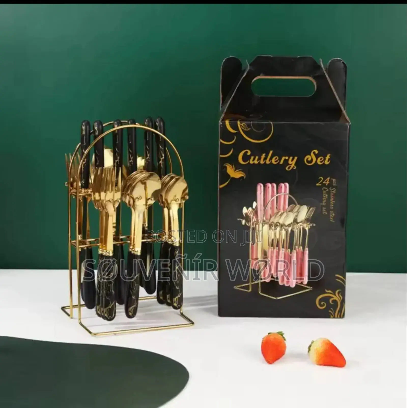 24pcs Cutlery Set Stainless