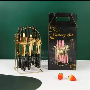 24pcs Cutlery Set Stainless