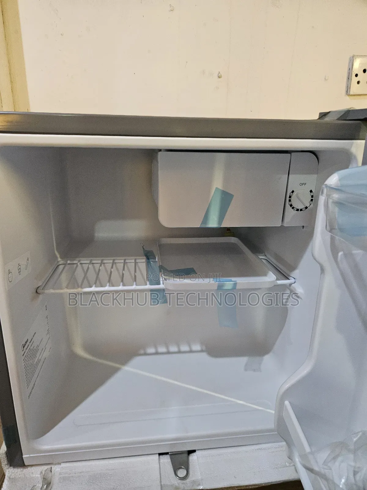 Midea Single Door - 45 Liters Silver Refrigerator / Fridge