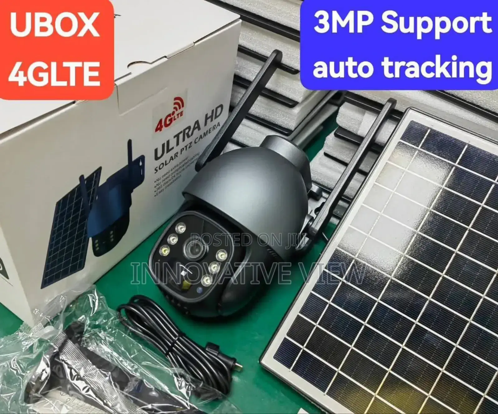 PTZ Security Solar Single Lens 4g Camera