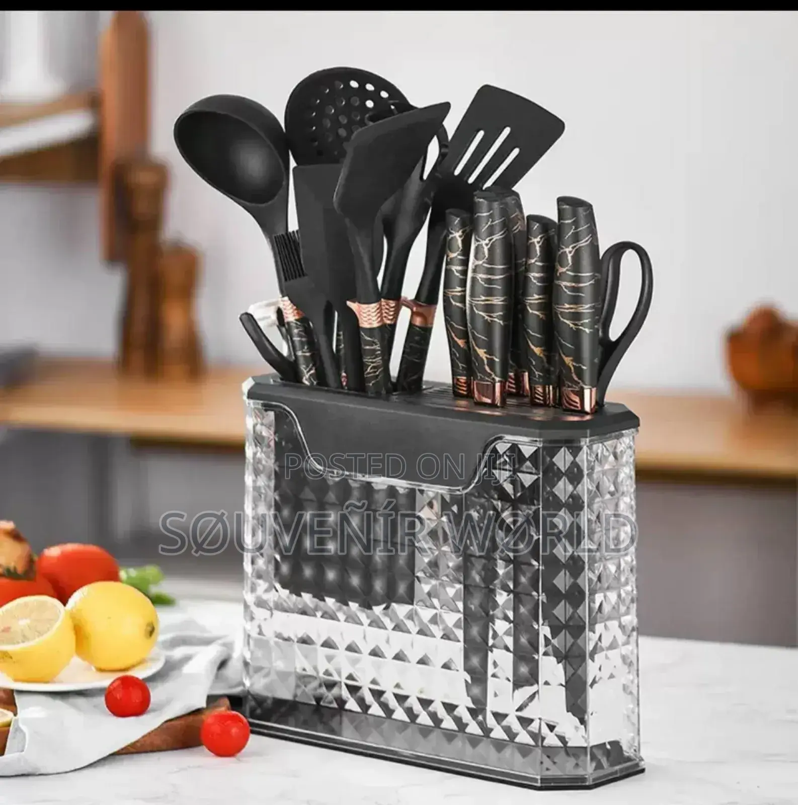 Silicon Cooking Spoon Set