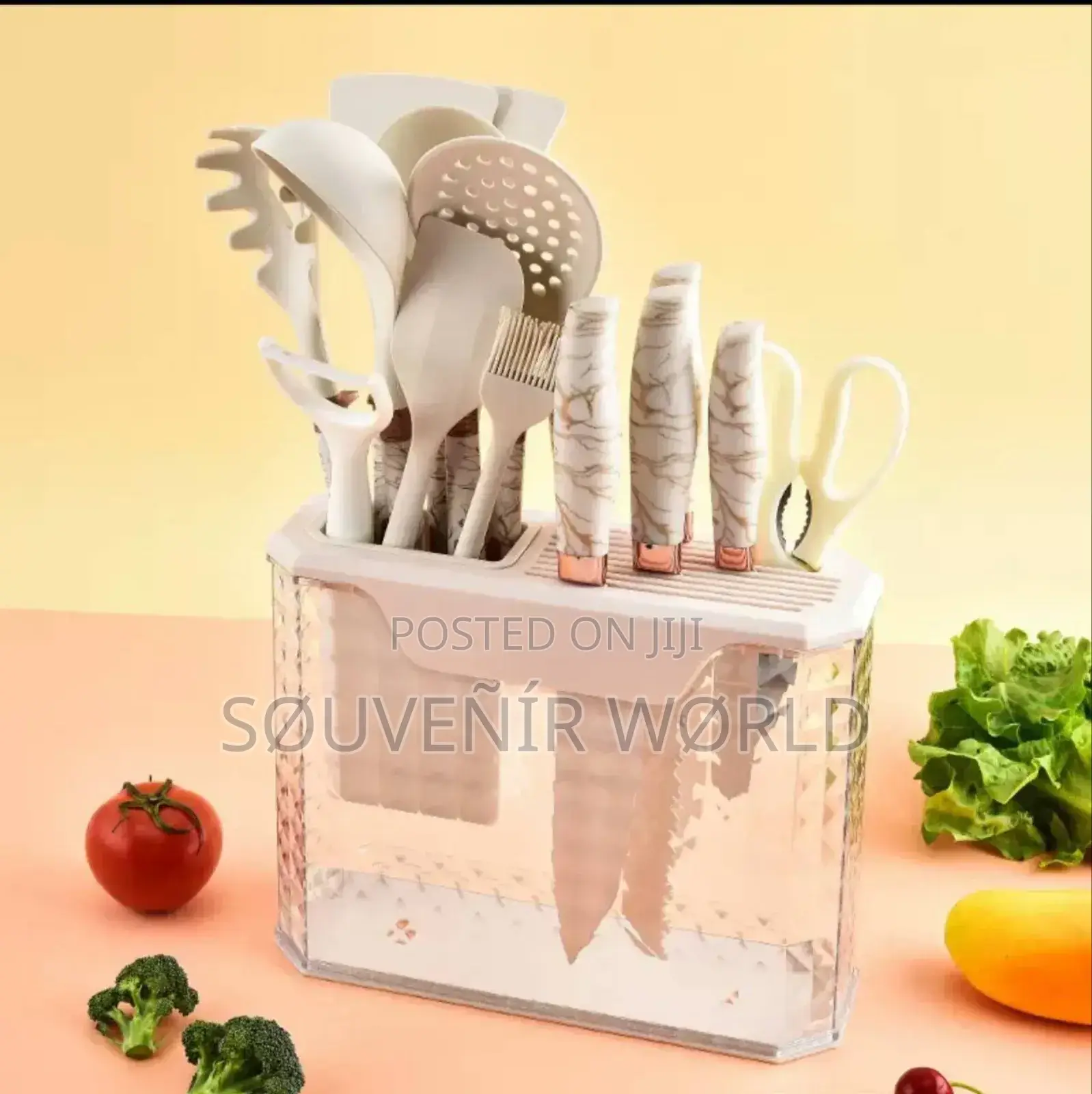 Silicon Cooking Spoon Set