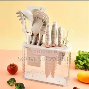 Silicon Cooking Spoon Set