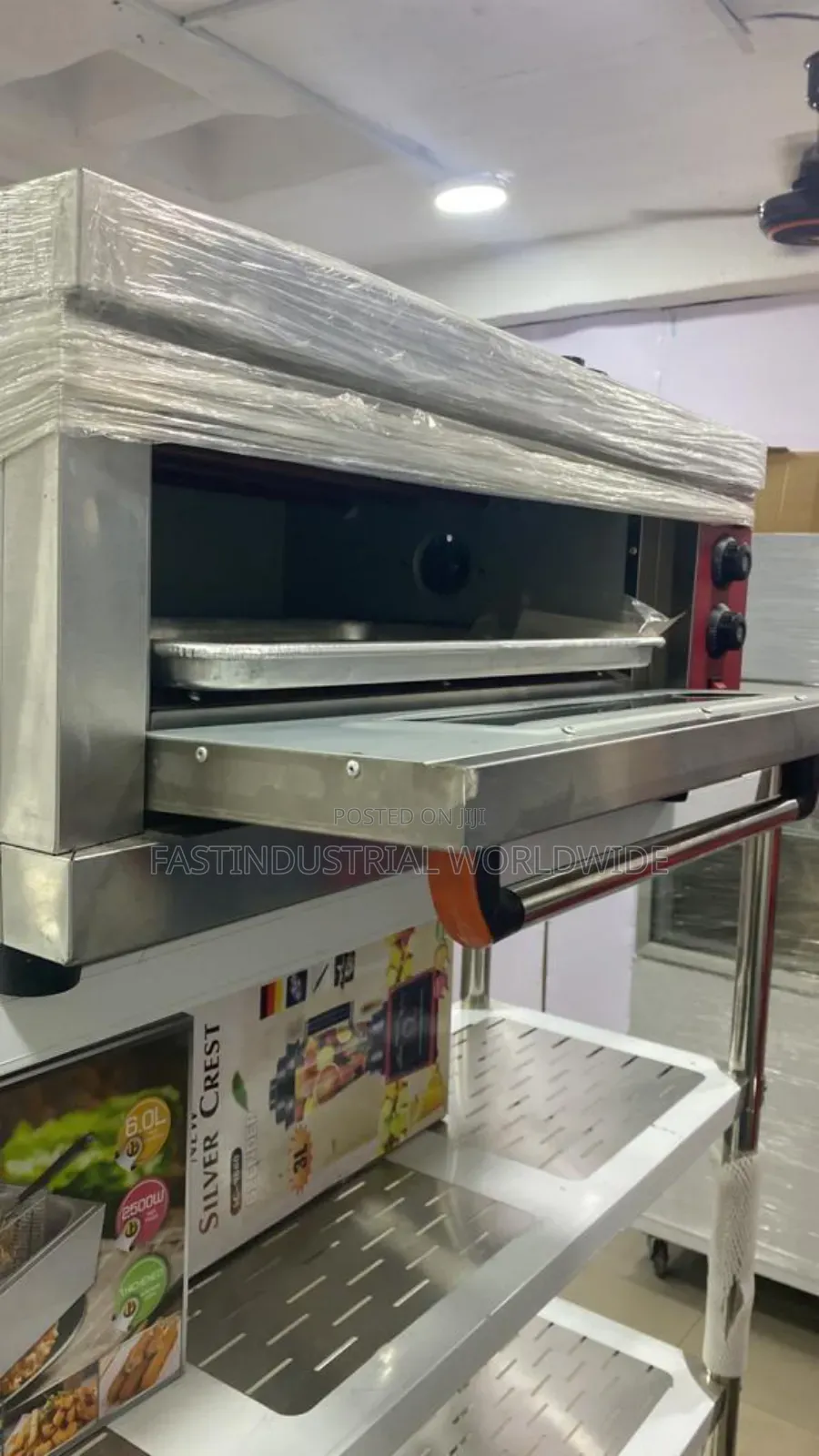1 Deck Oven 2 Trays