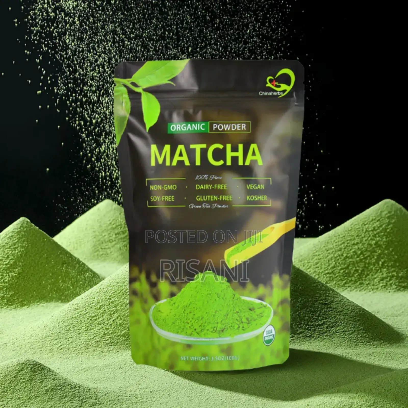 Organic Matcha Green Tea Powder- 100g