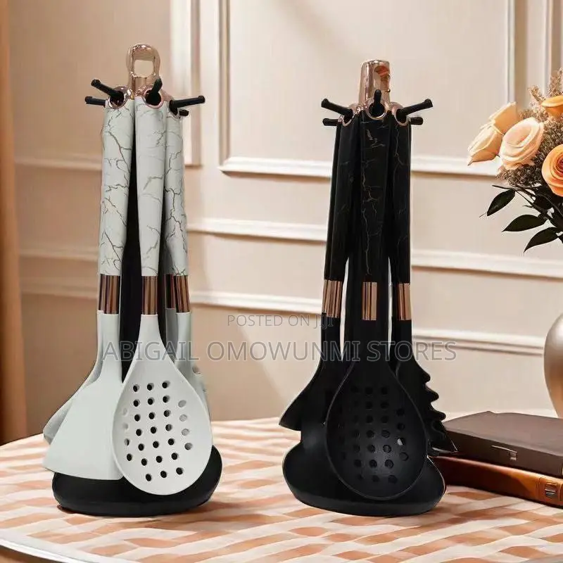 7pcs Silicone Kitchen Cookware Set