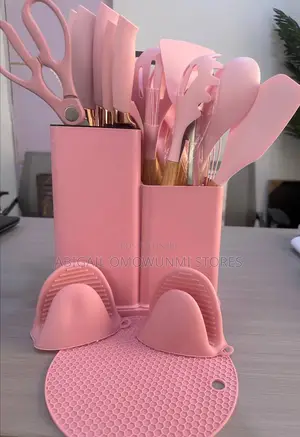21pcs Set Heat Resistant Silicone Kitchen Utensils Set