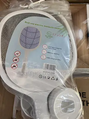 Dual Use Rechargeable Mosquito Swatter Killer