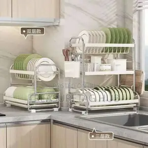 Anti Rust Dish Rack 
2 Tier at 29,000
3 Tier at 36,000